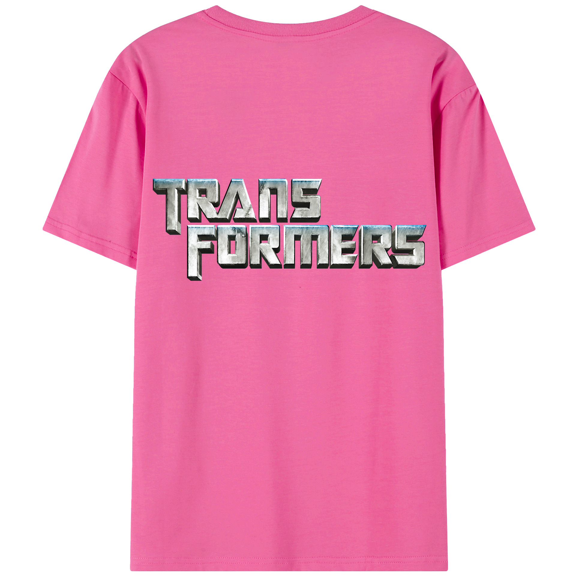 （画像用） Transformers トランスフォーマー レディース半袖Tシャツ(バックプリント)